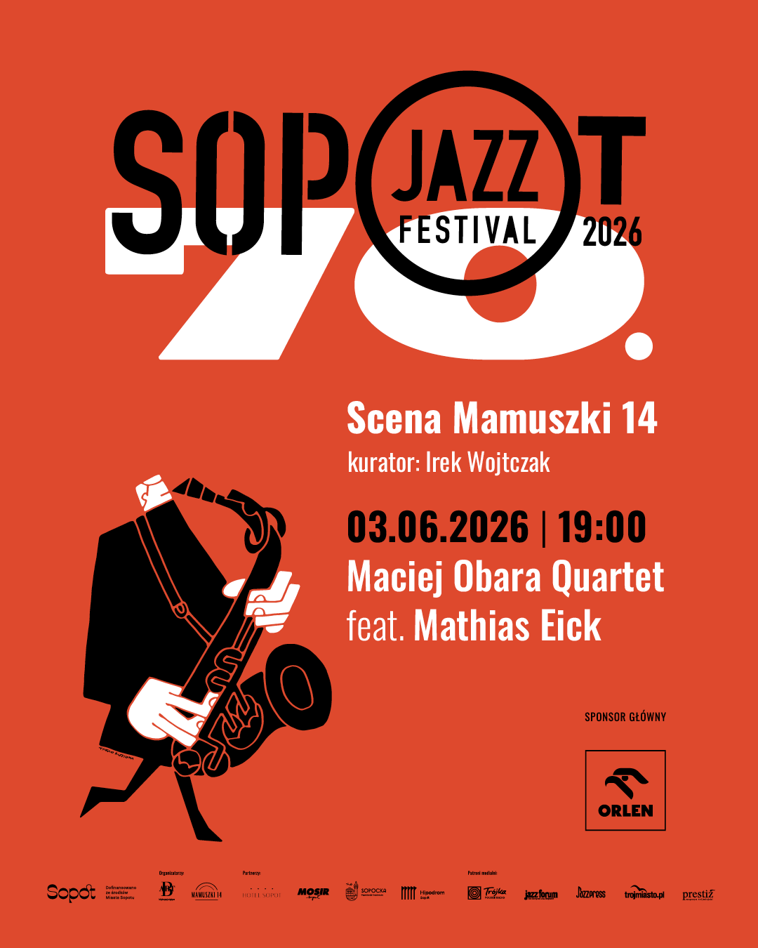 aktualność: Sopot Jazz Festival 2026 - koncert Maciej Obara Quartet feat. Mathias Eick